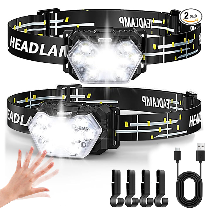 Fishing Headlamp - Lampu Kepala Sensor LED yang Kuat,