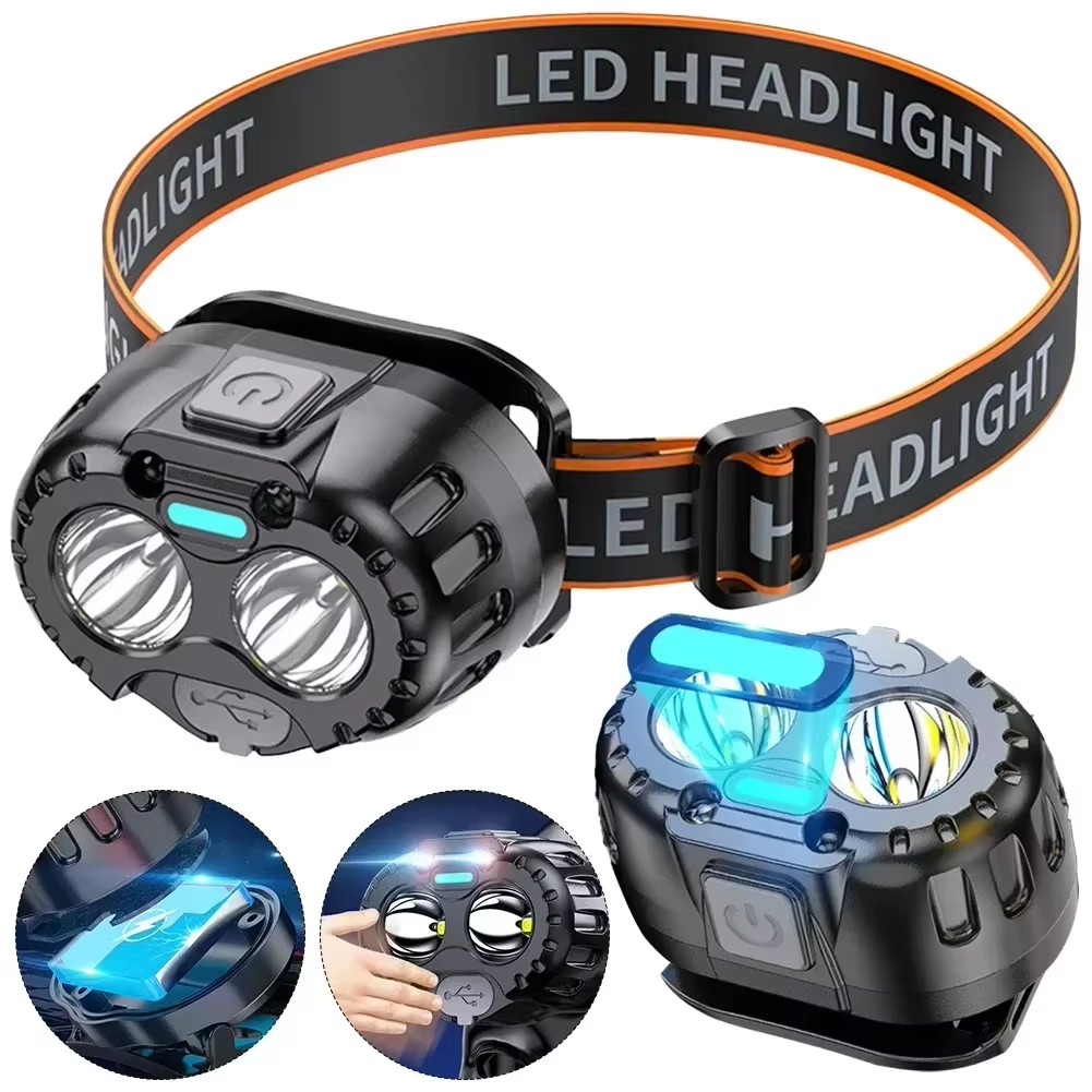 Fishing Headlamp - Lampu Kepala LED Kuat Tahan Air