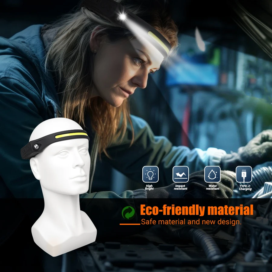 Lampu Depan Isi Ulang 350 Lume - Fishing Headlamp ulasan dan harga