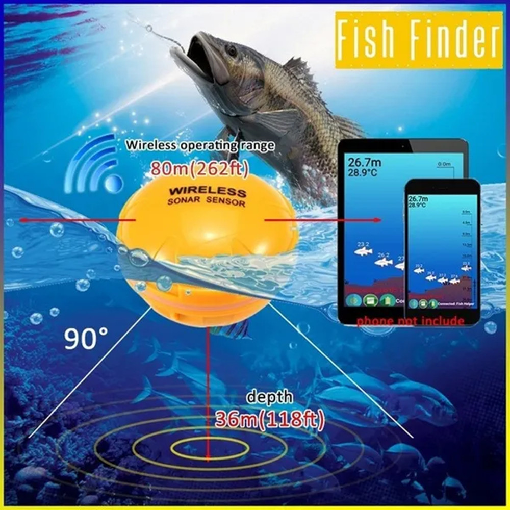 PuPoPan Pencari Ikan Sonar Pin - Fishing Equipment English ulasan dan harga