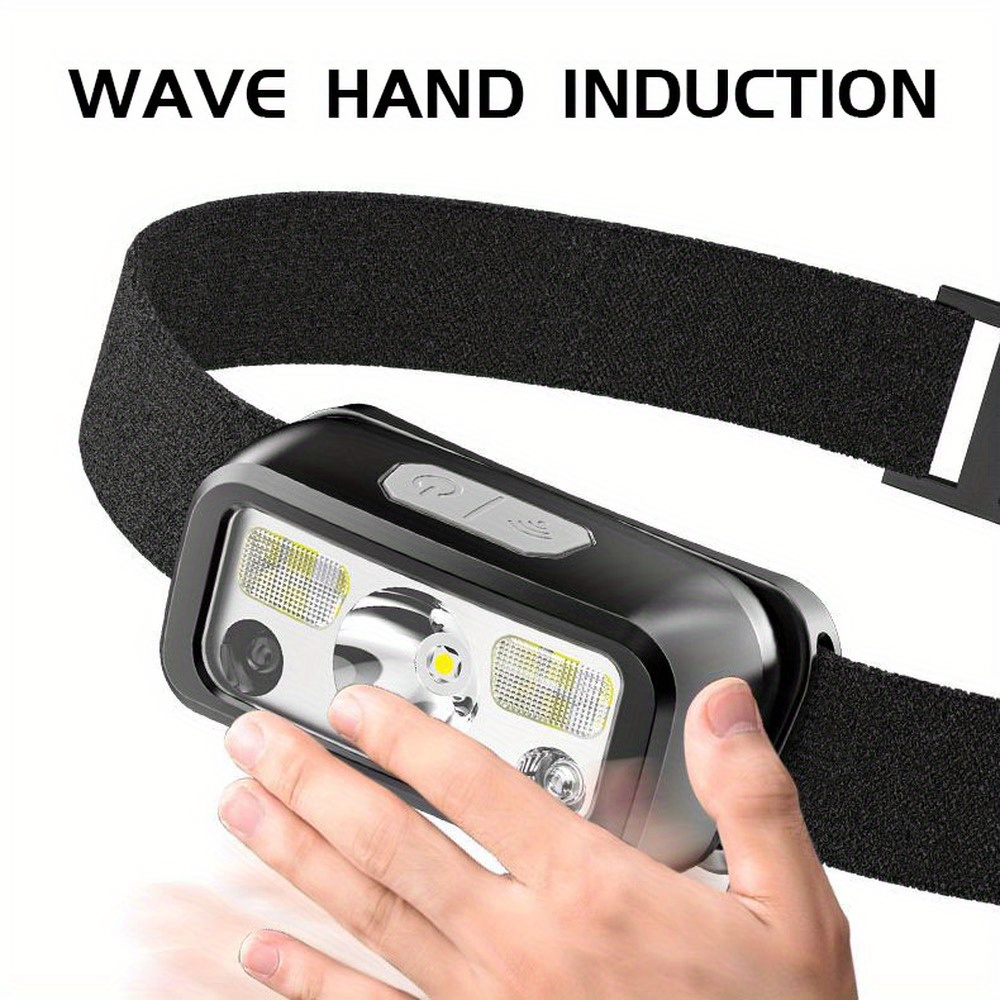 Lampu Kepala Sensor LED COB ya - Fishing Headlamp ulasan dan harga
