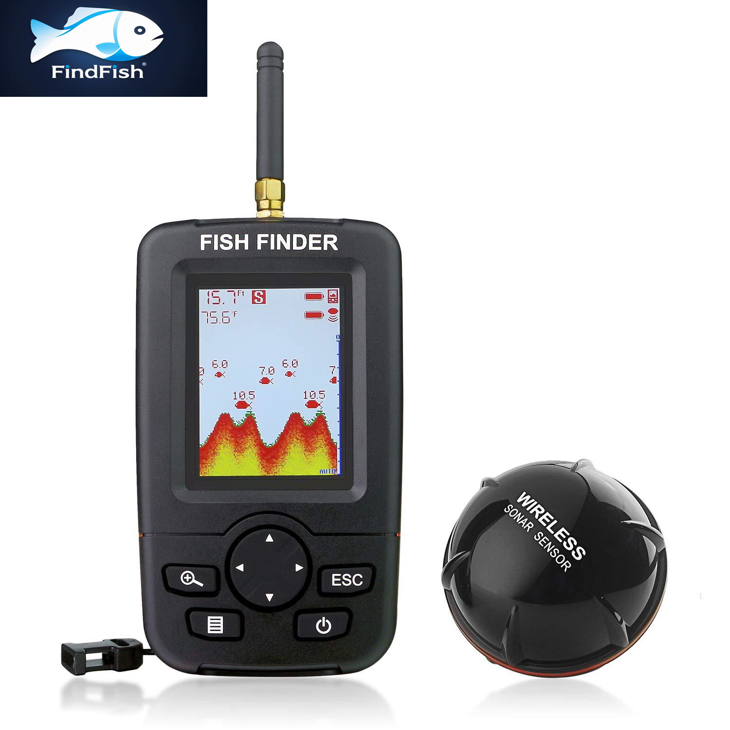 Pencari ikan portabel 100M, pe - Fishing Equipment English ulasan dan harga