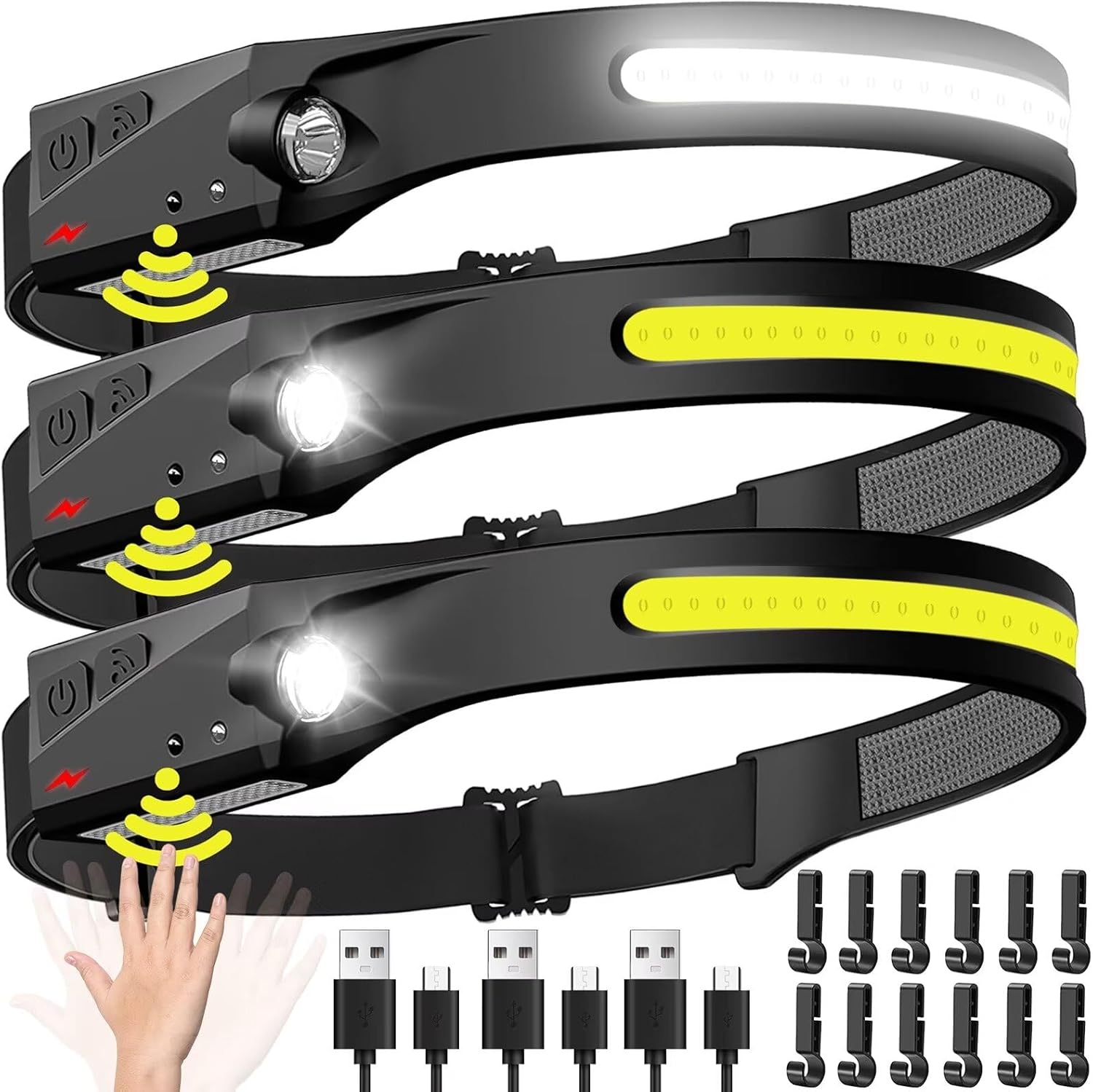 Lampu Depan Sensor LED Senter  - Fishing Headlamp ulasan dan harga
