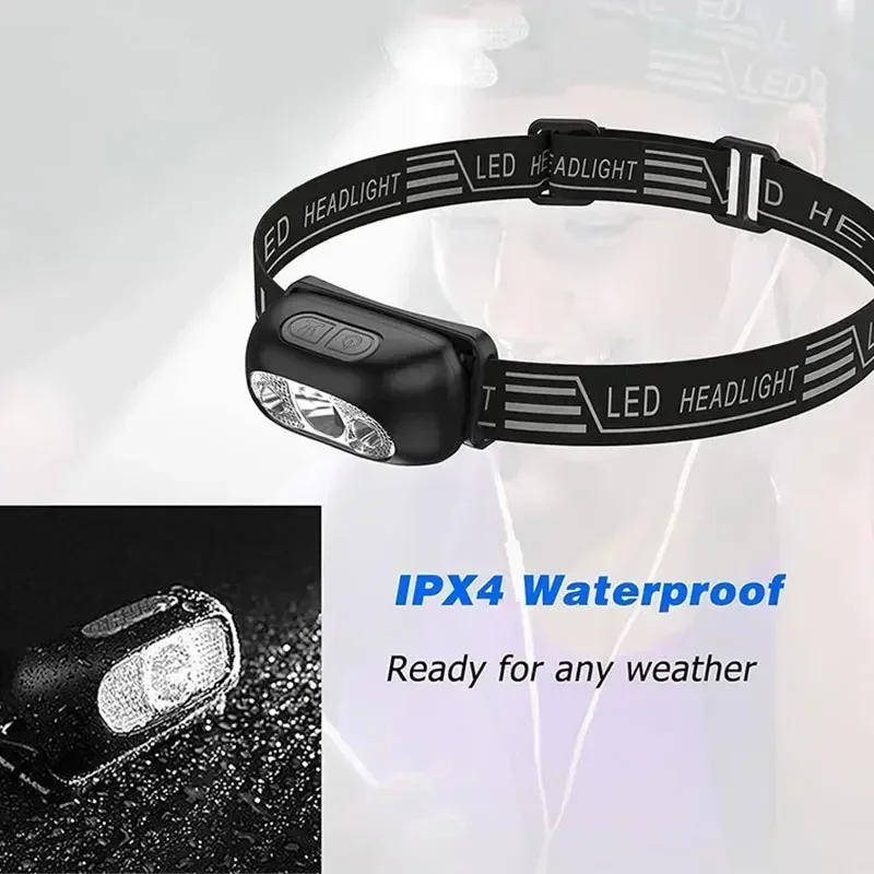 Senter Kepala LED Sensor Kuat  - Fishing Headlamp ulasan dan harga